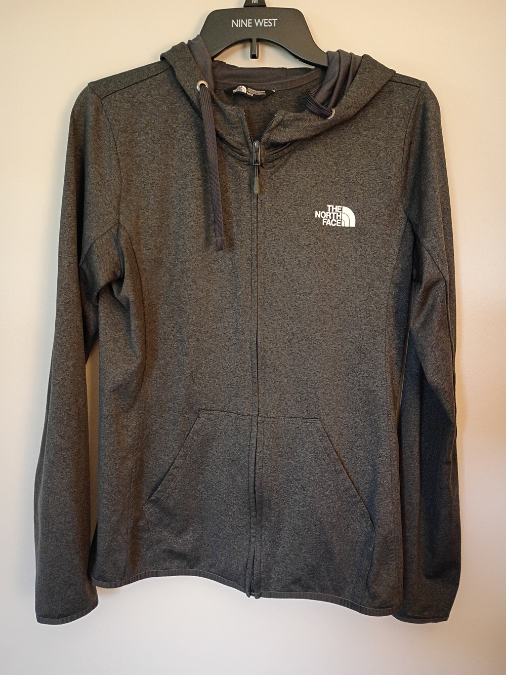The North Face Dark Gray Full-Zip Hoodie